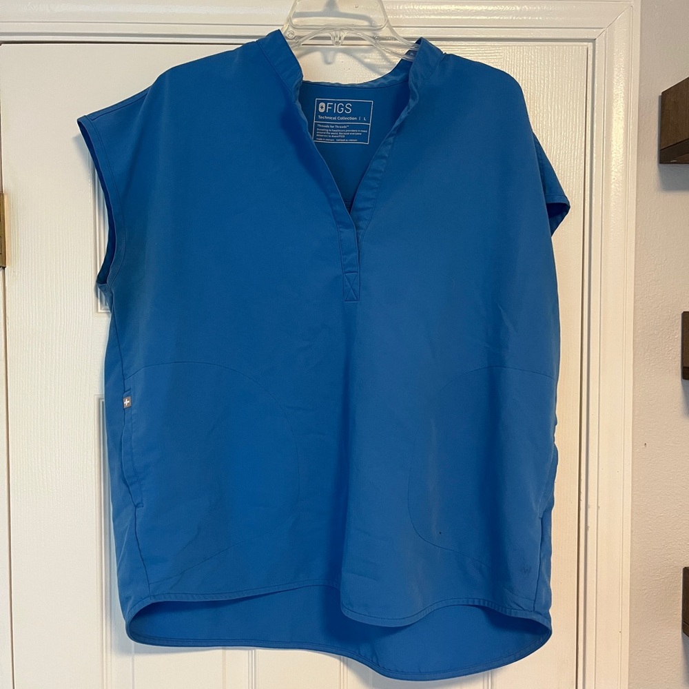 Figs Women's Blue Top